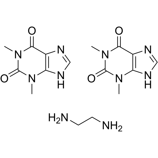 Aminophylline Chemical Structure