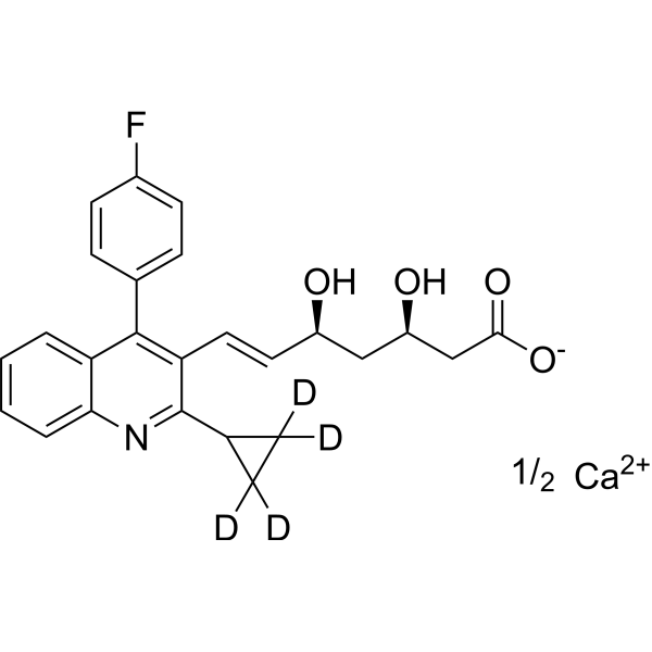 Pitavastatin-<em>d4</em> hemicalcium