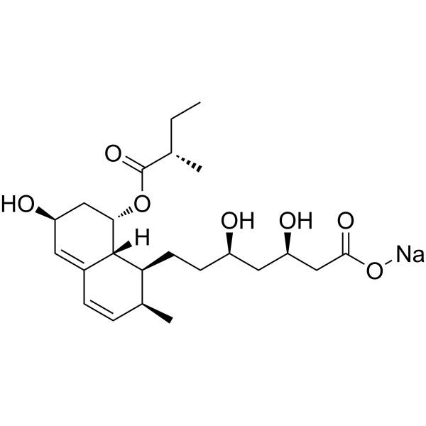 Pravastatin sodium (Standard) Chemical Structure