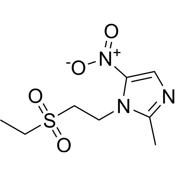 Tinidazole (Standard) Chemical Structure
