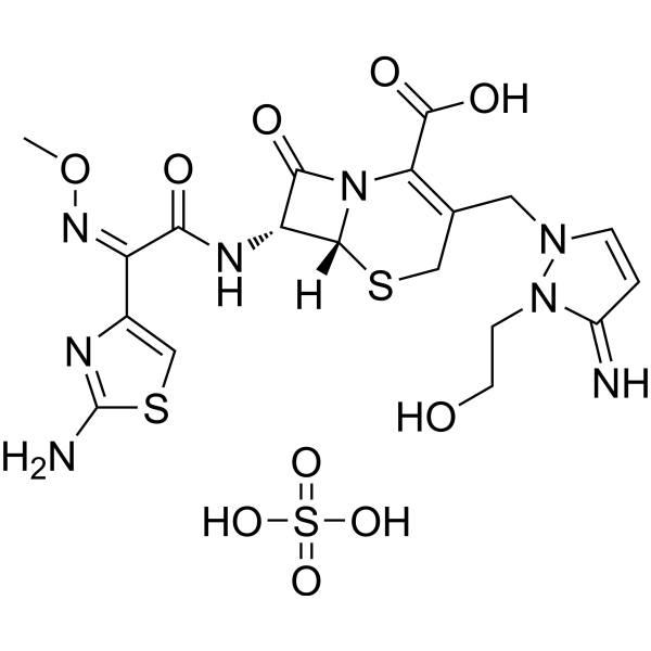 Cefoselis sulfate Chemical Structure