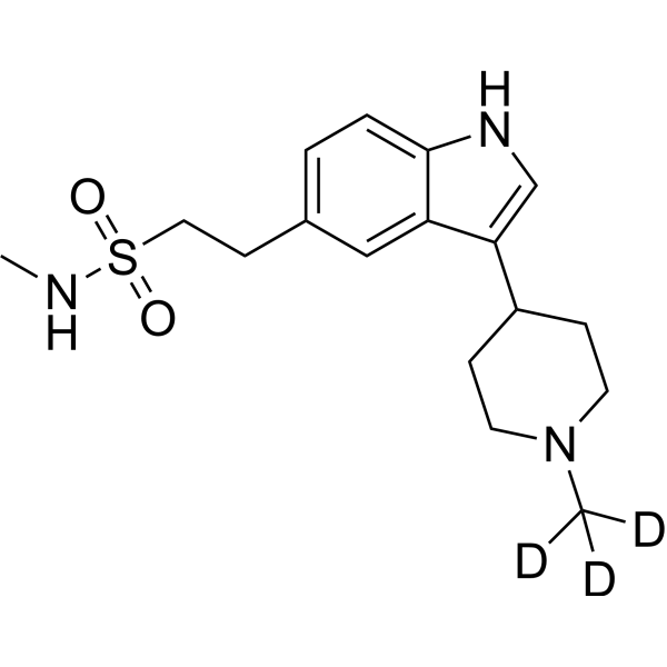 Naratriptan-d<sub>3</sub> Chemical Structure