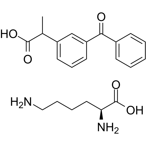 Ketoprofen (lysinate) Chemical Structure