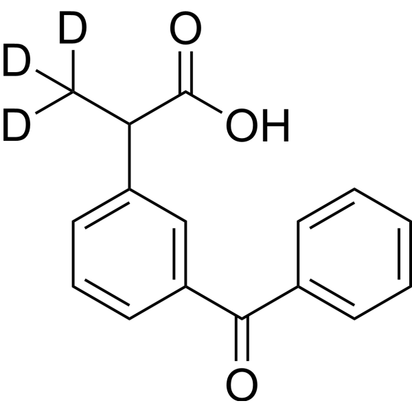 Ketoprofen-d<sub>3</sub> Chemical Structure