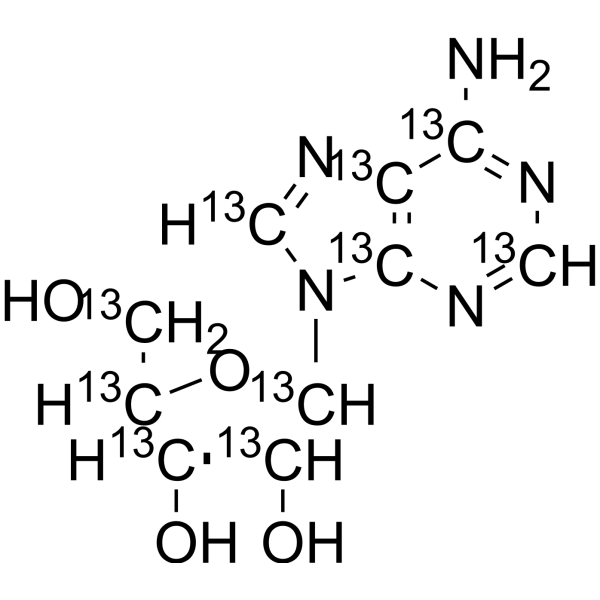 Adenosine-13<em>C</em>10