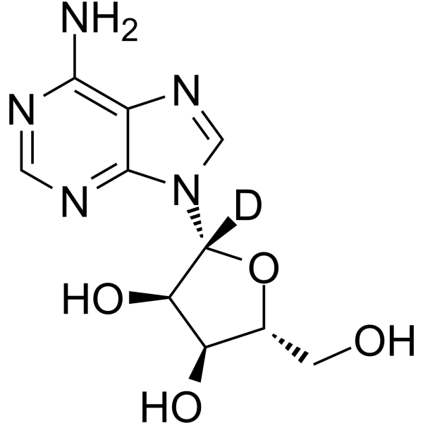 Adenosine-d-1 Chemical Structure