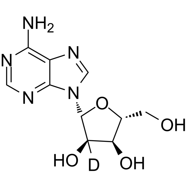 Adenosine-d-2 Chemical Structure