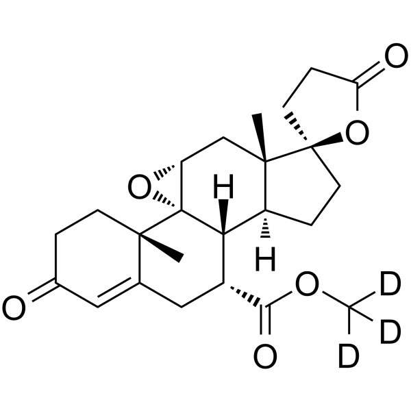Eplerenone-d<sub>3</sub> Chemical Structure
