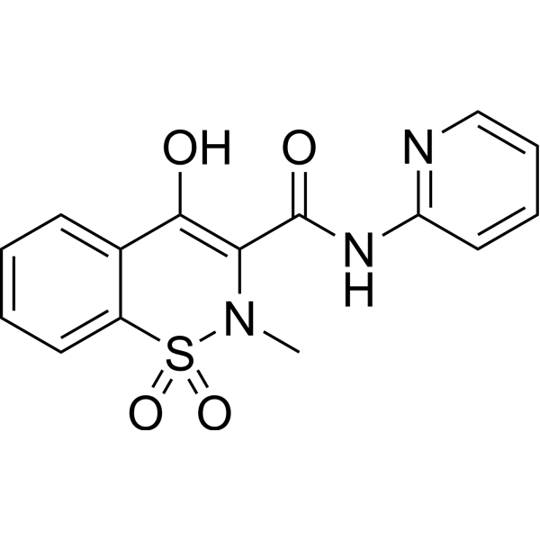 Piroxicam Chemical Structure