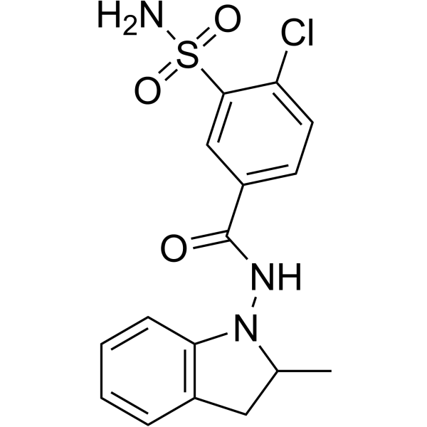 Indapamide (Standard) Chemical Structure