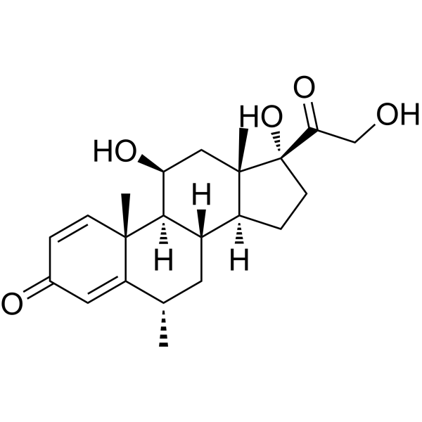Methylprednisolone (Standard) Chemical Structure