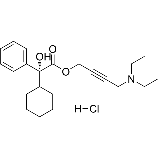 (R)-Oxybutynin hydrochloride Chemical Structure