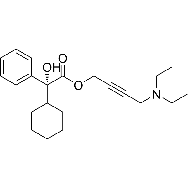 (R)-Oxybutynin Chemical Structure
