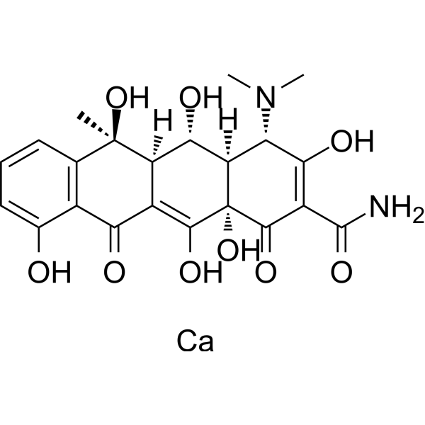 Oxytetracycline calcium Chemical Structure