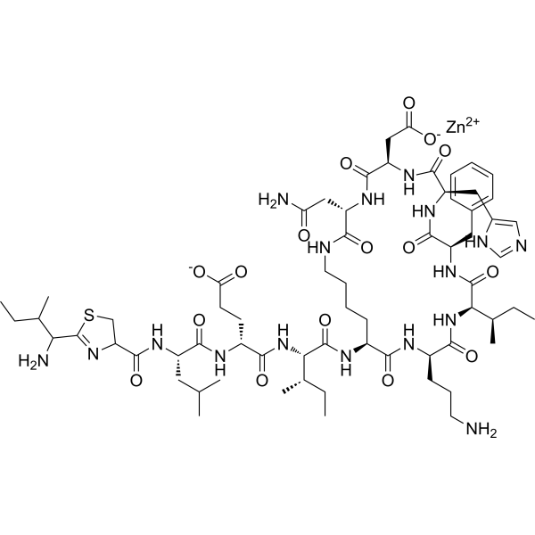 Bacitracin Zinc (Standard) Chemical Structure