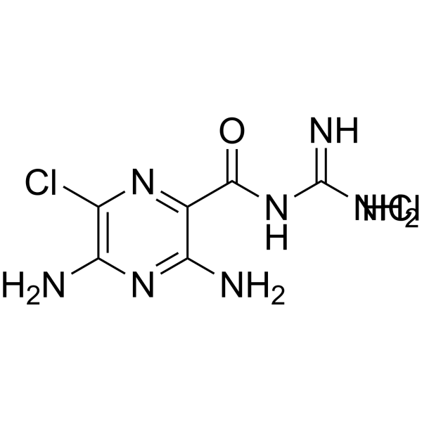 Amiloride hydrochloride (Standard) Chemical Structure