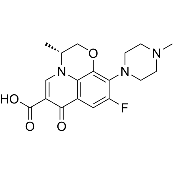 (R)-Ofloxacin Chemical Structure