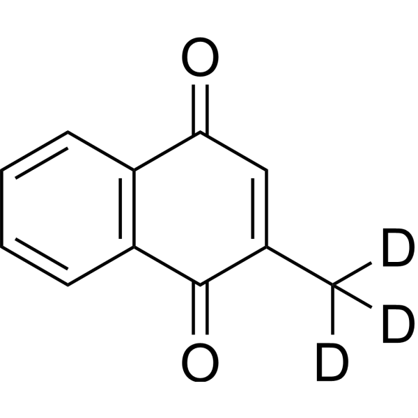 Menadione-d<sub>3</sub> Chemical Structure