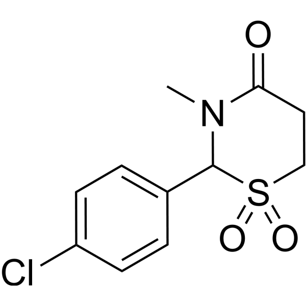 Chlormezanone Chemical Structure