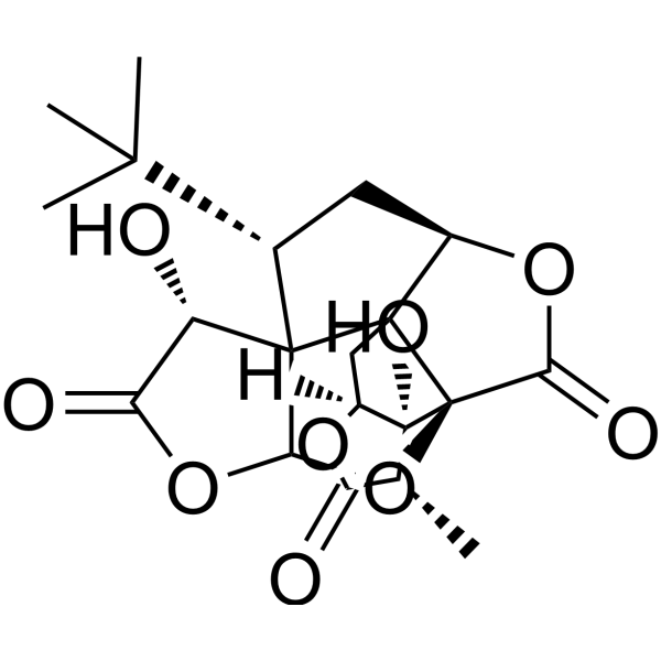 Ginkgolide A (Standard) Chemical Structure