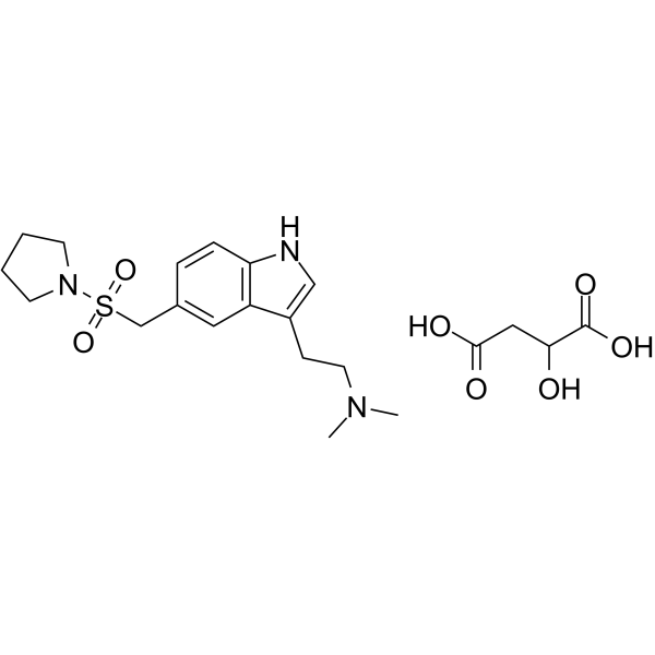 Almotriptan malate Chemical Structure