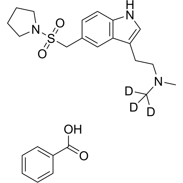 Almotriptan-<em>d</em>3 benzoate