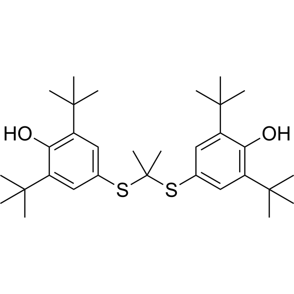 Probucol (Standard) Chemical Structure