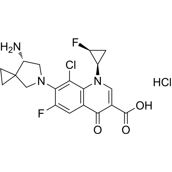 Sitafloxacin hydrochloride Chemical Structure