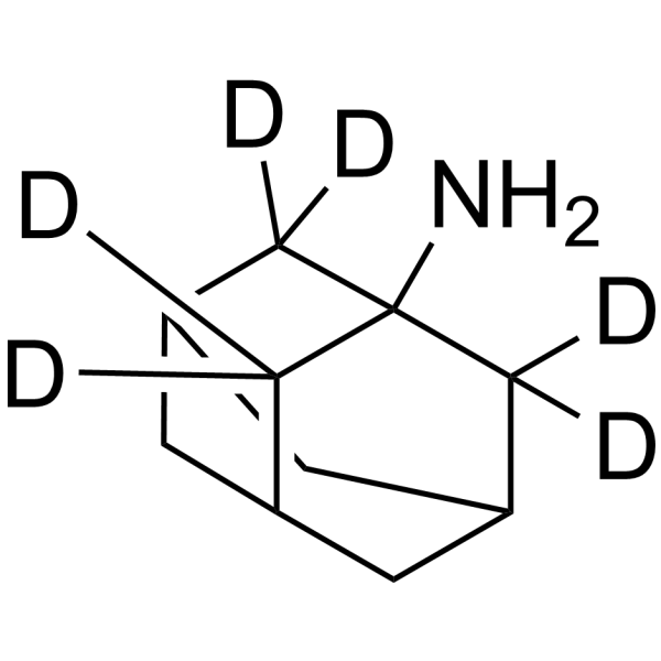 Amantadine-d<sub>6</sub> Chemical Structure