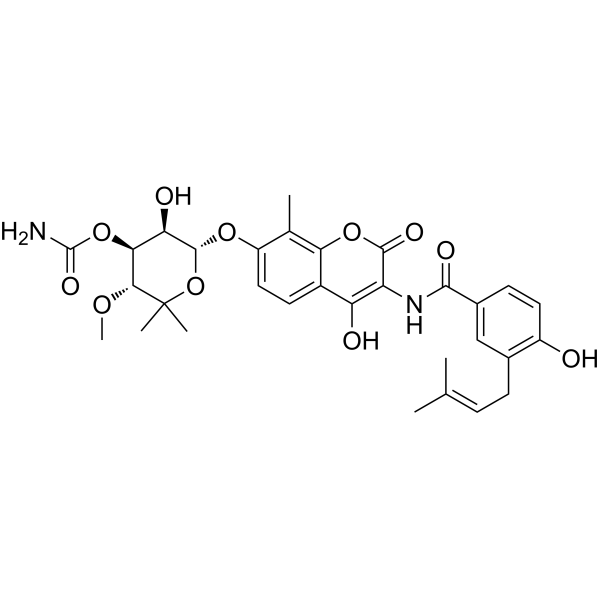 Novobiocin Chemical Structure