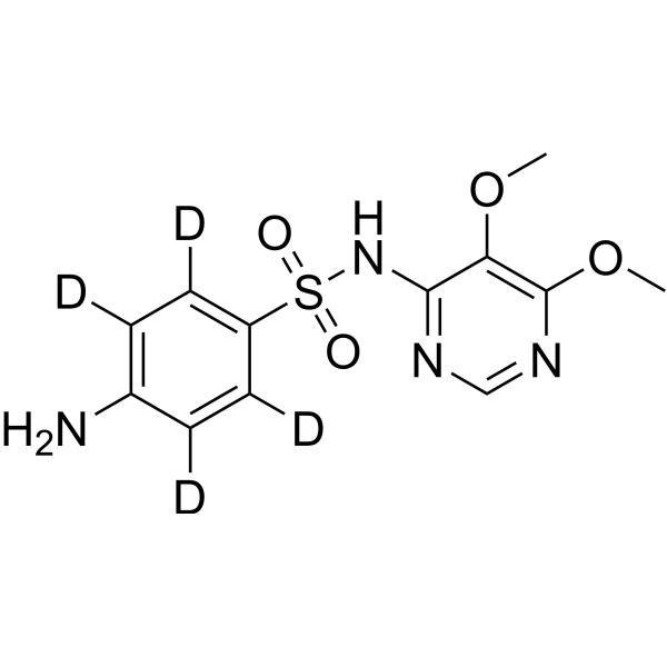 Sulfadoxine-d<em>4</em>