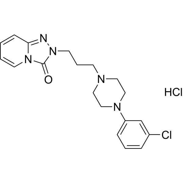Trazodone hydrochloride (Standard) Chemical Structure