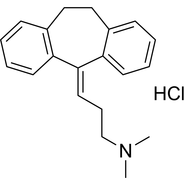 Amitriptyline hydrochloride (Standard) Chemical Structure
