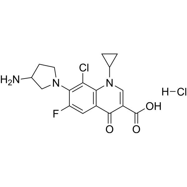 <em>Clinafloxacin</em> hydrochloride