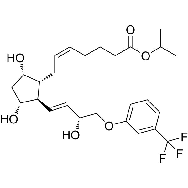 Travoprost (Standard) Chemical Structure