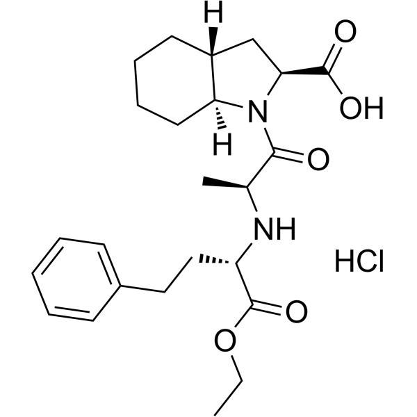 Trandolapril hydrochloride Chemical Structure