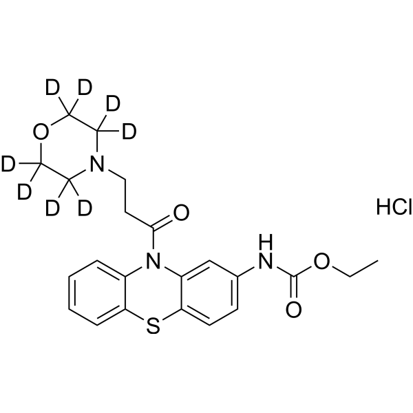 <em>Moricizine</em>-d8(Hydrochloride)