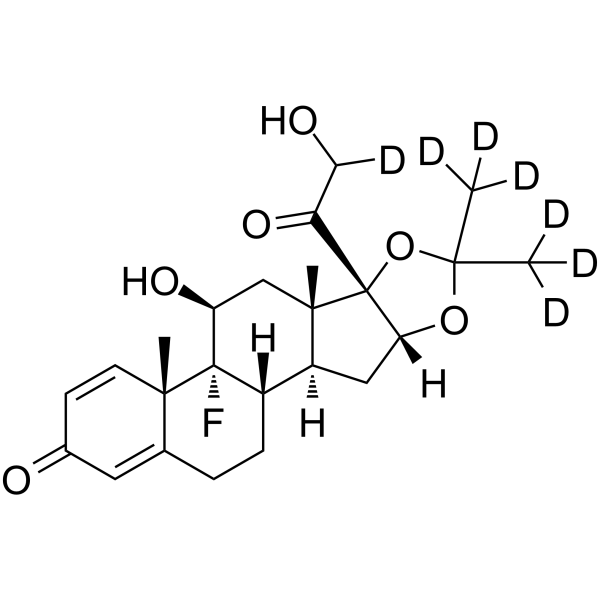 <em>Triamcinolone</em> <em>acetonide</em>-d7