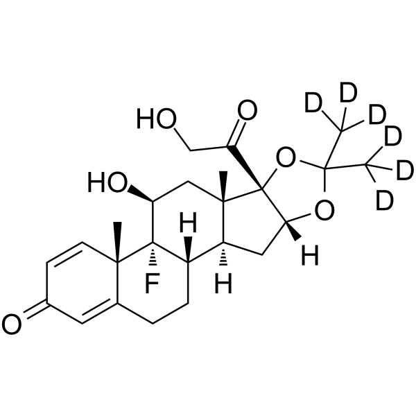 <em>Triamcinolone</em> <em>acetonide</em>-d6