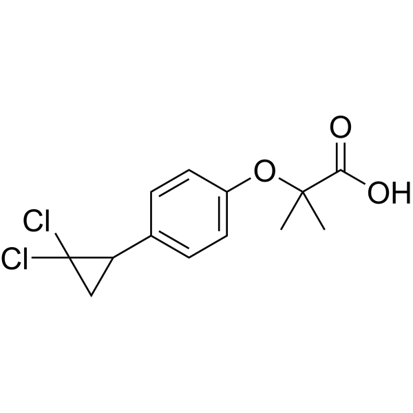Ciprofibrate (Standard) Chemical Structure