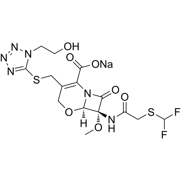 Flomoxef sodium Chemical Structure