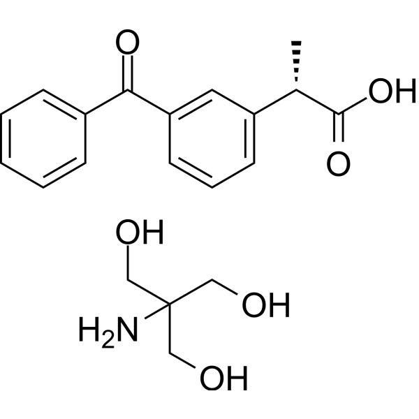 Dexketoprofen (trometamol) Chemical Structure