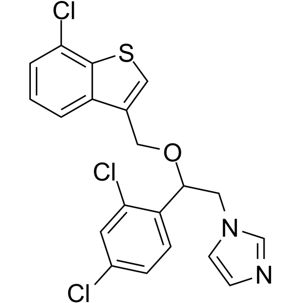 Sertaconazole Chemical Structure