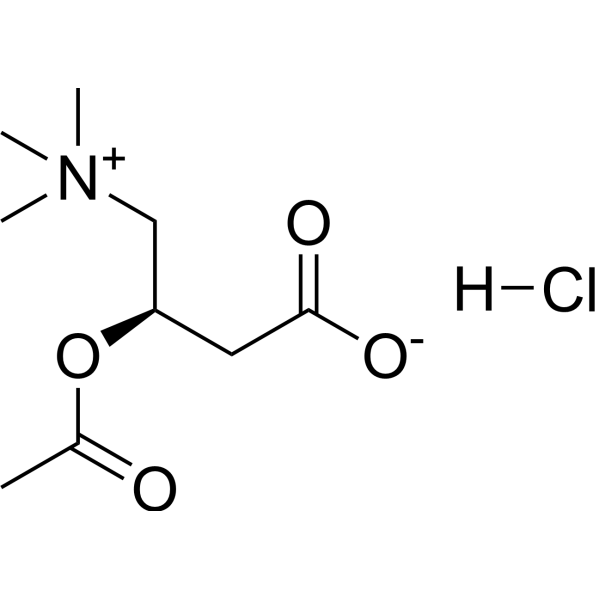 Acetyl-L-carnitine hydrochloride (Standard) Chemical Structure