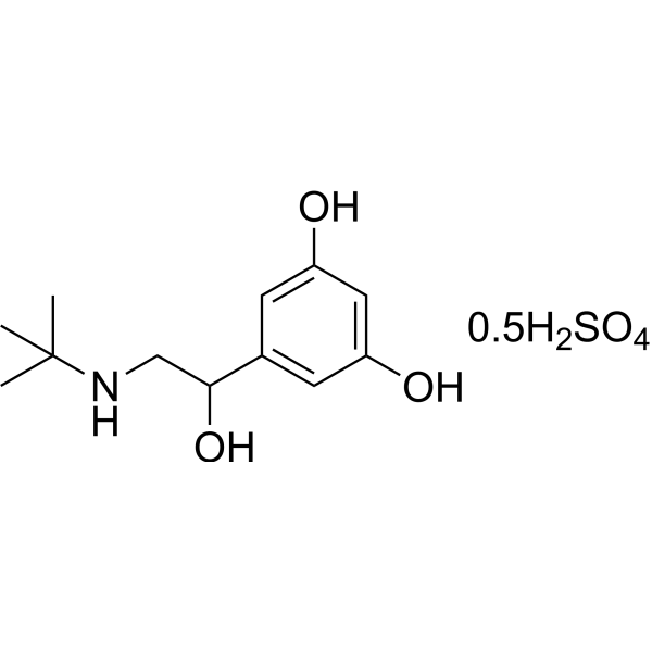 Terbutaline sulfate (Standard) Chemical Structure