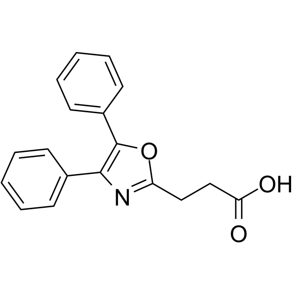 Oxaprozin Chemical Structure