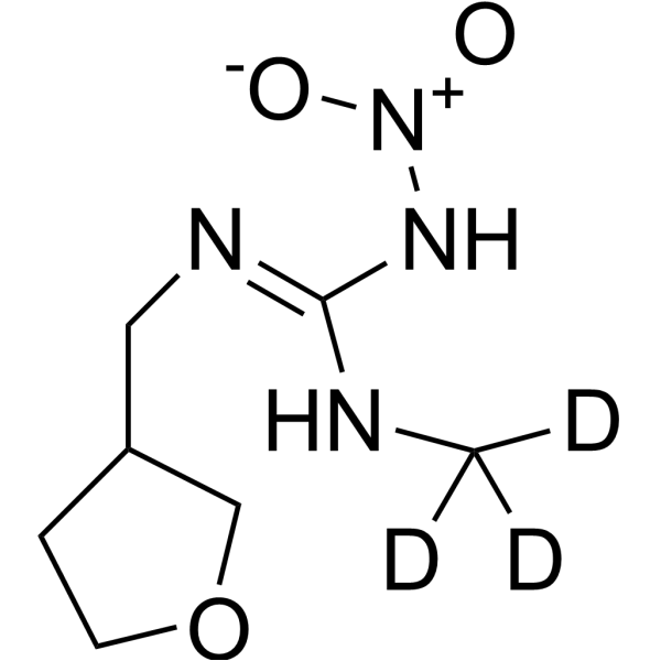 Dinotefuran-d<sub>3</sub> Chemical Structure