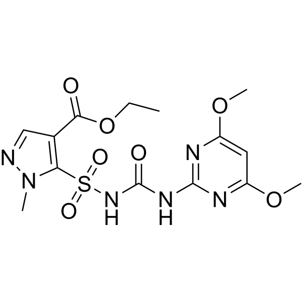 Pyrazosulfuron-ethyl Chemical Structure