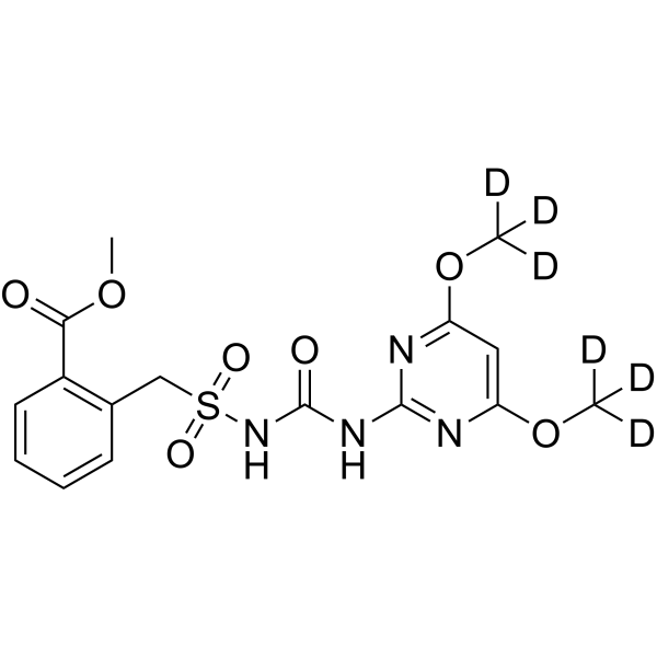 Bensulfuron-methyl-d<sub>6</sub> Chemical Structure