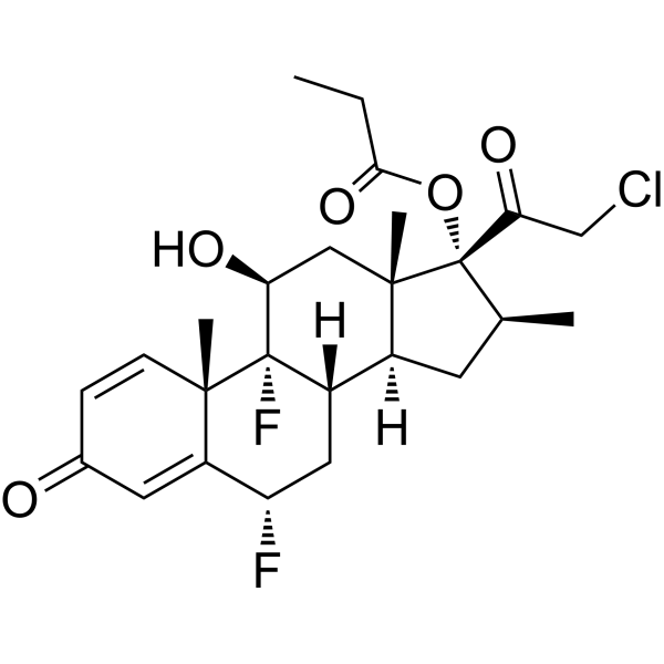 Halobetasol (propionate) (Standard) Chemical Structure